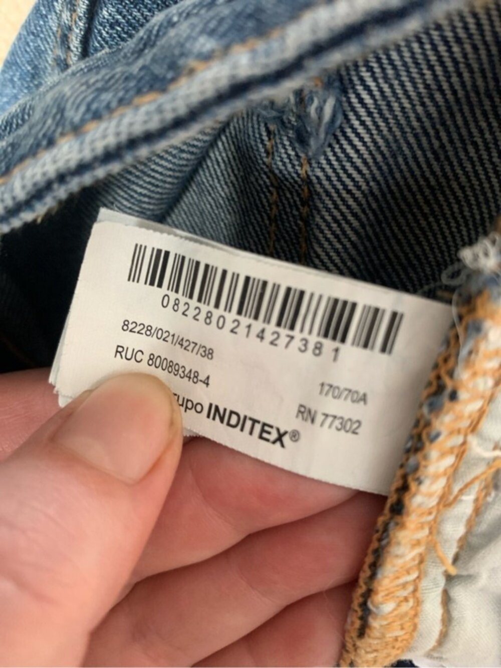 Zara Jeans Blue 6 - Picture 7 of 10